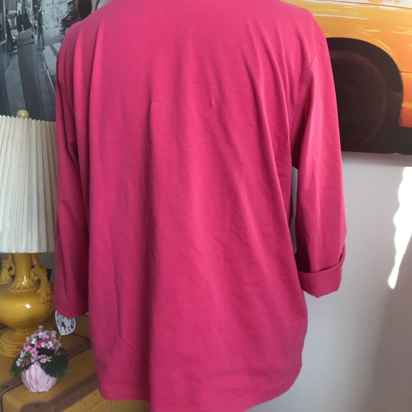 LL Bean 3/4 sleeve top - Picture 5 of 12